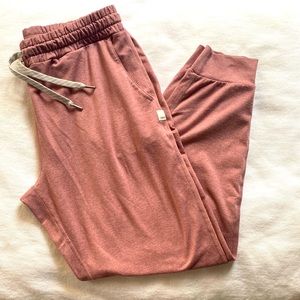 Vuori Performance Jogger heather terracotta size small